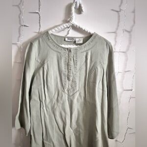 Selene Sport Light Green Blouse